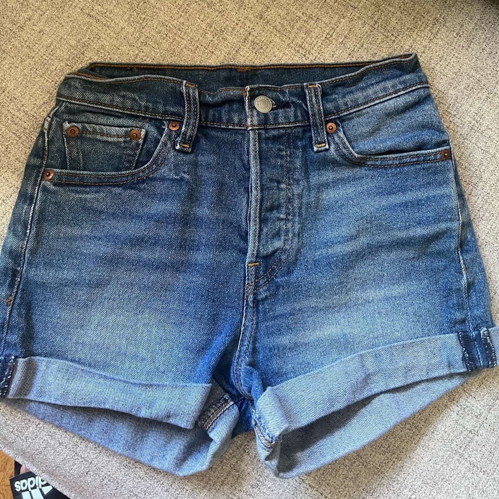 Levi's denim shorts